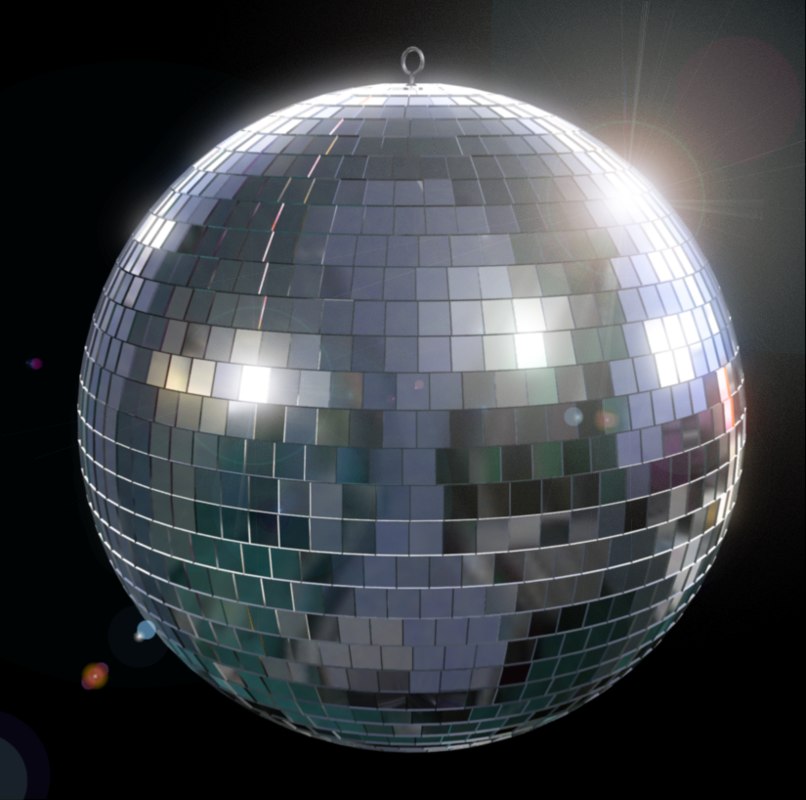Ball dick disco mirror Pornstar punch out